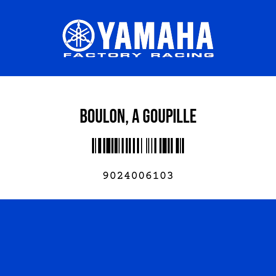 BOULON, A GOUPILLE