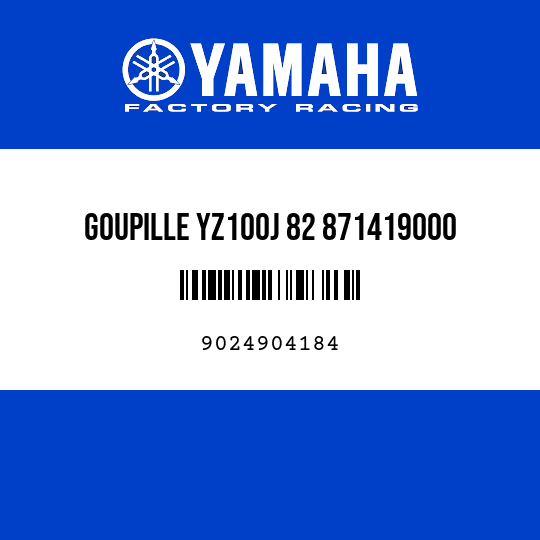 GOUPILLE YZ100J 82 871419000