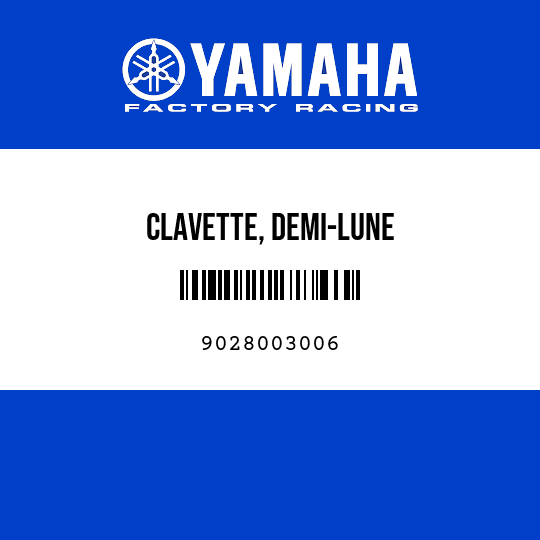 CLAVETTE, DEMI-LUNE