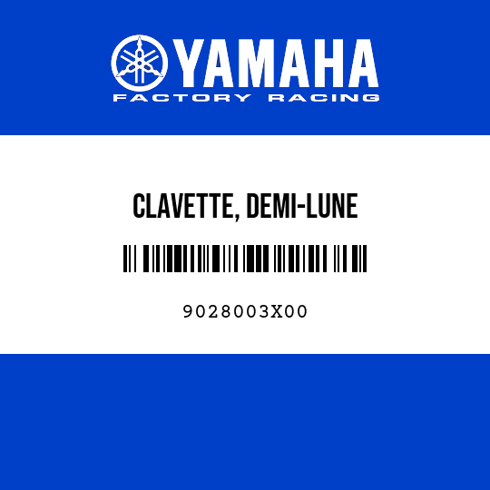 CLAVETTE, DEMI-LUNE