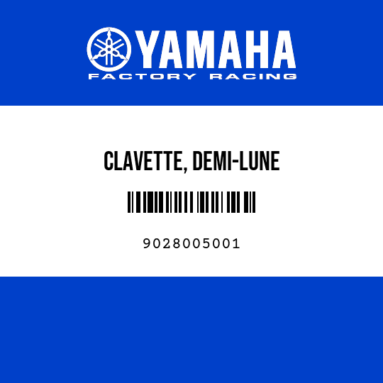 CLAVETTE, DEMI-LUNE
