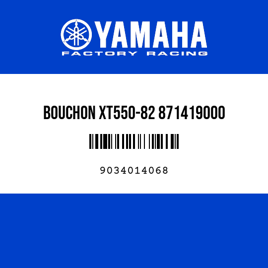 BOUCHON XT550-82 871419000