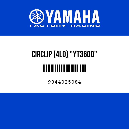 CIRCLIP (4L0) "YT3600"