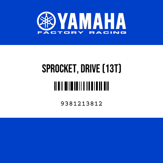 SPROCKET, DRIVE (13T)