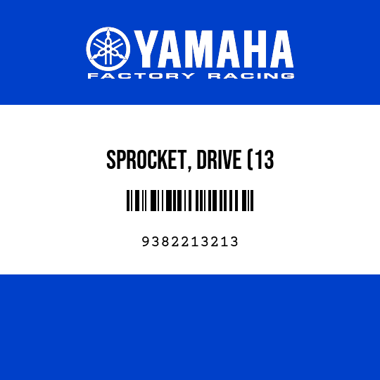SPROCKET, DRIVE (13