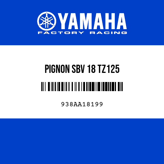 PIGNON SBV 18 TZ125
