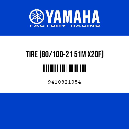 TIRE (80/100-21 51M X20F)