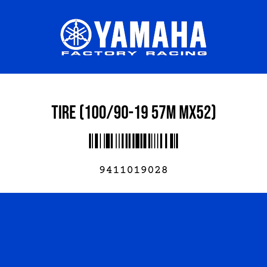 TIRE (100/90-19 57M MX52)