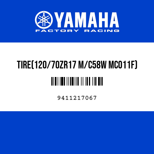 TIRE(120/70ZR17 M/C58W MC011F)