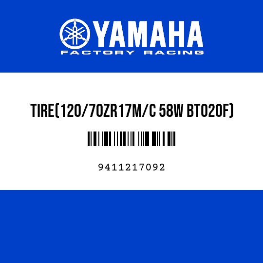 TIRE(120/70ZR17M/C 58W BTO20F)