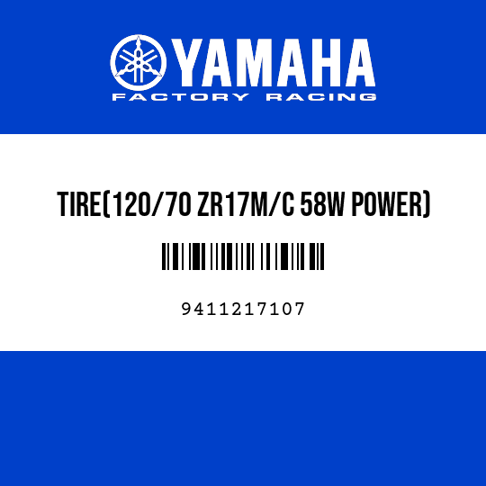 TIRE(120/70 ZR17M/C 58W POWER)