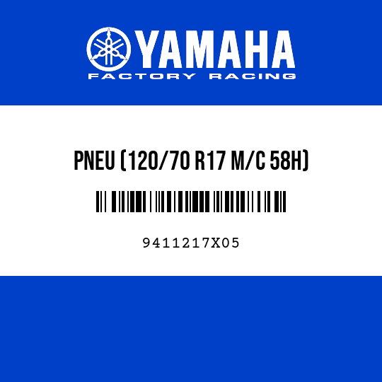 PNEU (120/70 R17 M/C 58H)