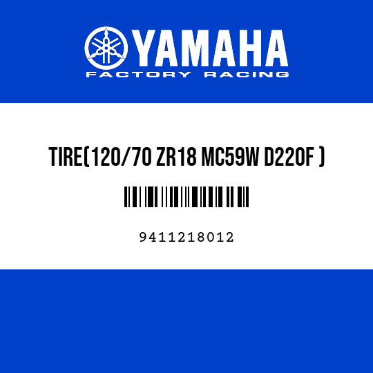TIRE(120/70 ZR18 MC59W D220F )