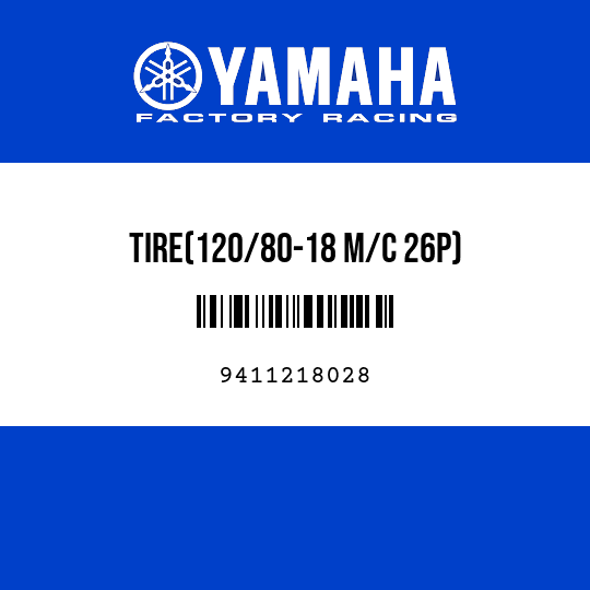 TIRE(120/80-18 M/C 26P)