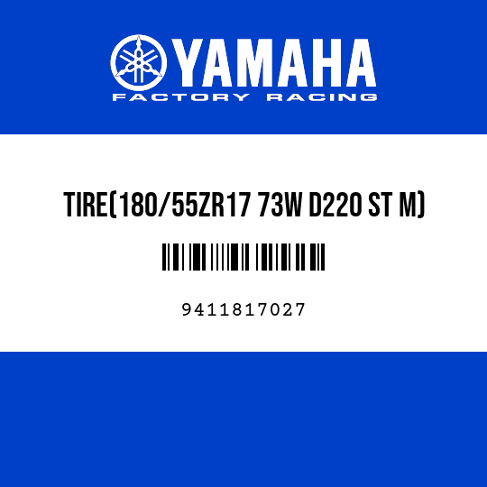 TIRE(180/55ZR17 73W D220 ST M)