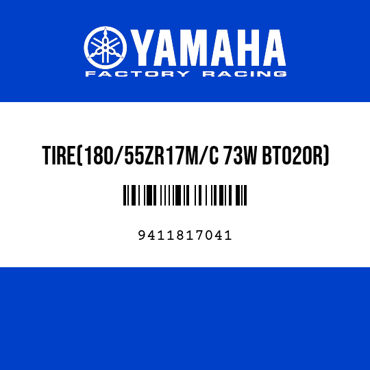 TIRE(180/55ZR17M/C 73W BT020R)