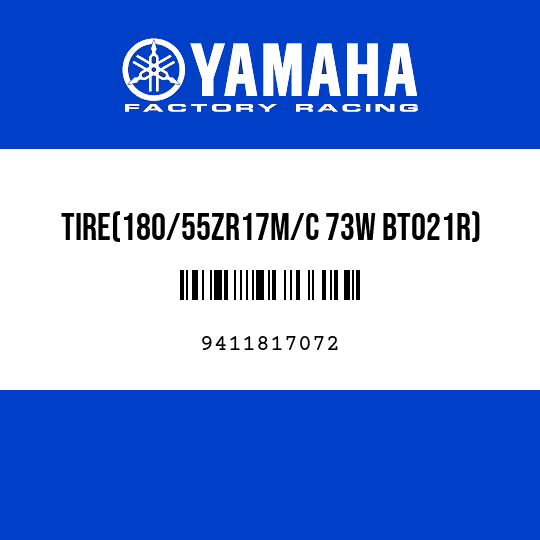 TIRE(180/55ZR17M/C 73W BT021R)