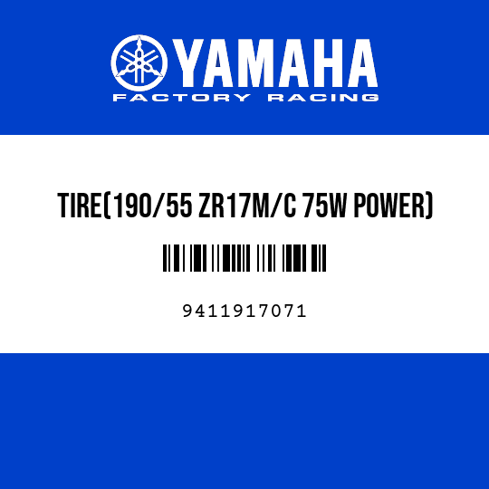 TIRE(190/55 ZR17M/C 75W POWER)