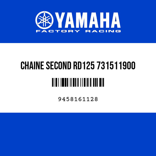 CHAINE SECOND RD125 731511900