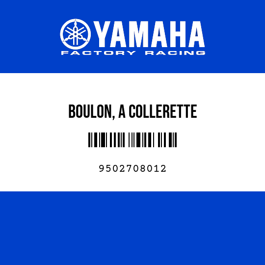 BOULON, A COLLERETTE
