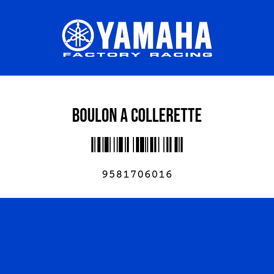 BOULON A COLLERETTE