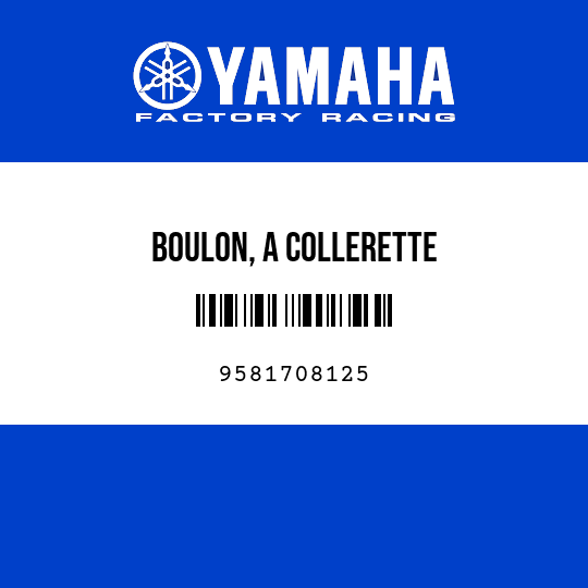 BOULON, A COLLERETTE