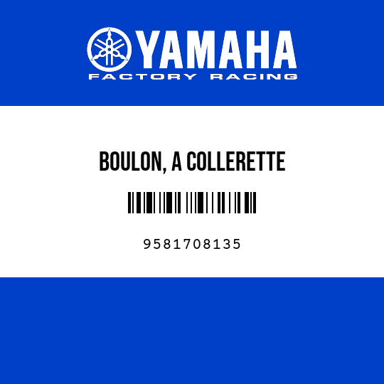 BOULON, A COLLERETTE