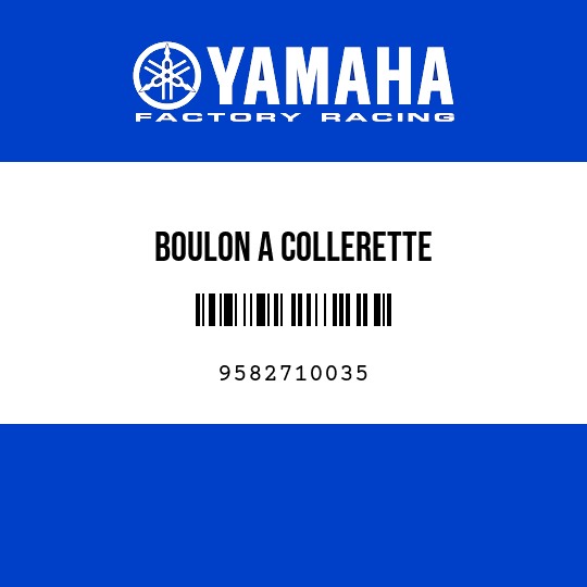 BOULON A COLLERETTE