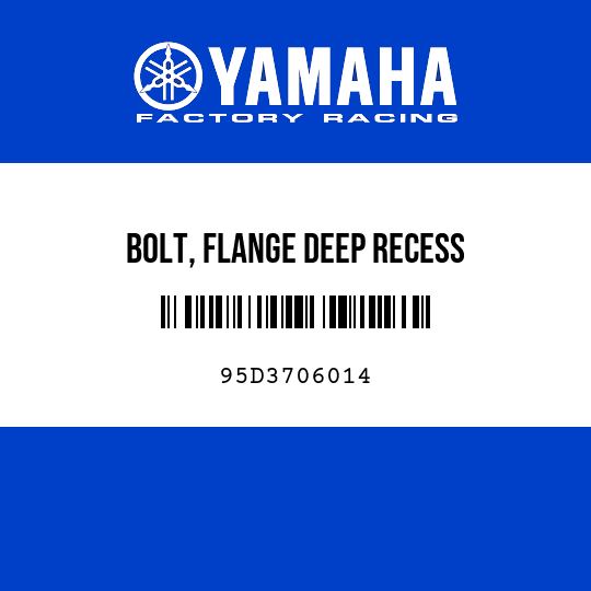 BOLT, FLANGE DEEP RECESS