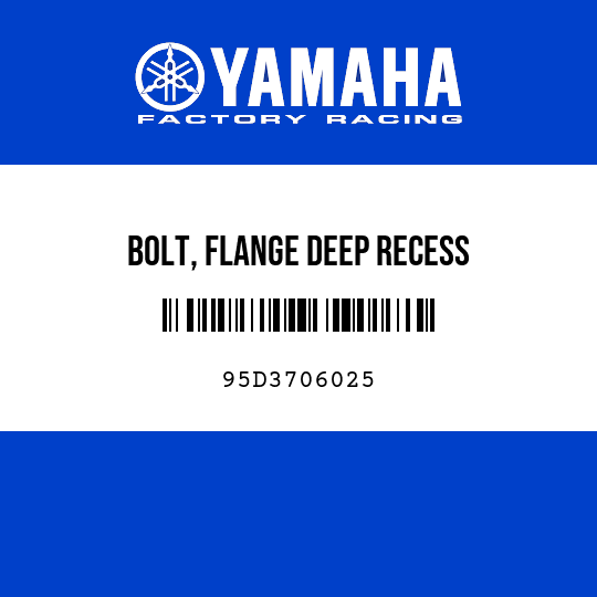 BOLT, FLANGE DEEP RECESS