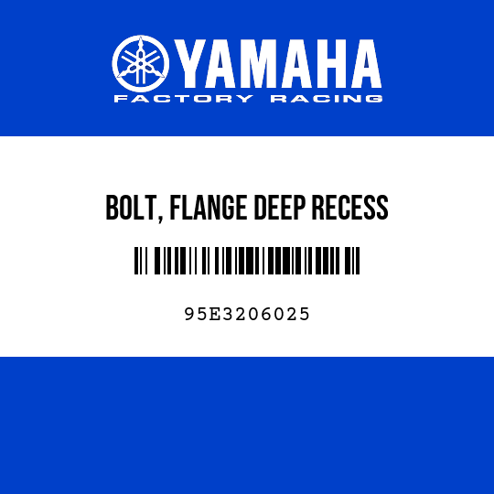 BOLT, FLANGE DEEP RECESS