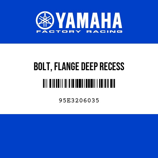 BOLT, FLANGE DEEP RECESS