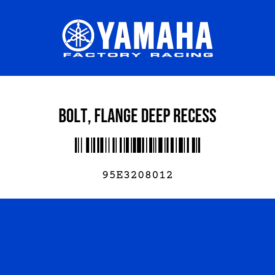 BOLT, FLANGE DEEP RECESS