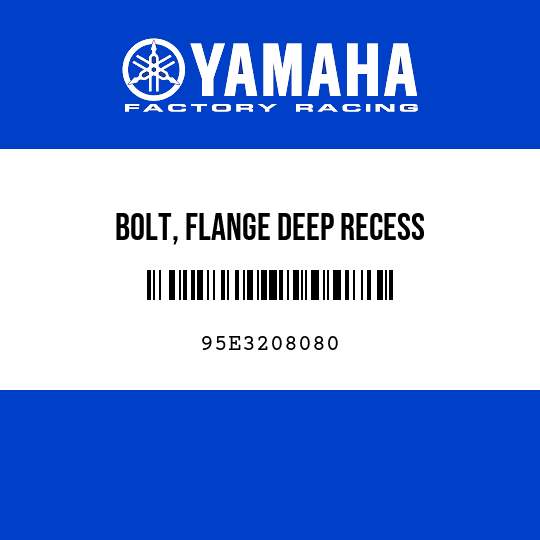 BOLT, FLANGE DEEP RECESS