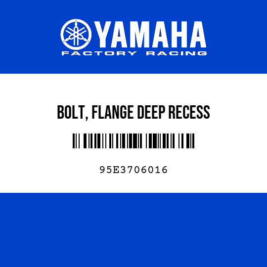 BOLT, FLANGE DEEP RECESS