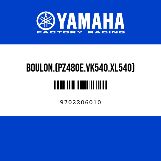 BOULON.(PZ480E.VK540.XL540)