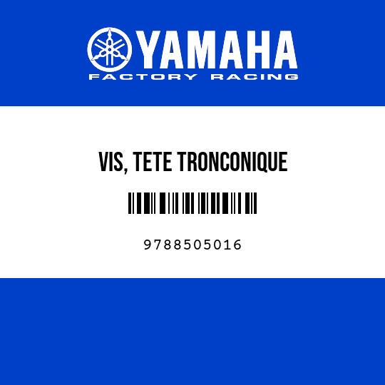 VIS, TETE TRONCONIQUE
