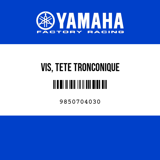 VIS, TETE TRONCONIQUE