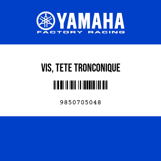VIS, TETE TRONCONIQUE