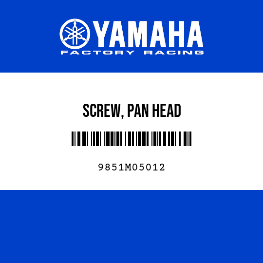 SCREW, PAN HEAD