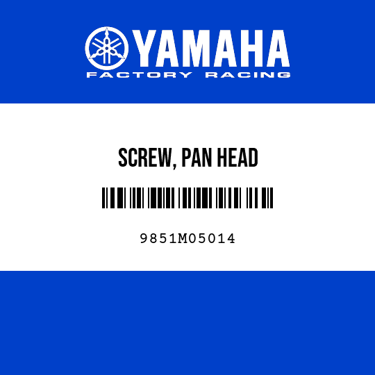 SCREW, PAN HEAD