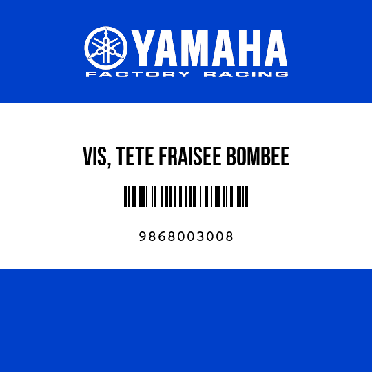 VIS, TETE FRAISEE BOMBEE
