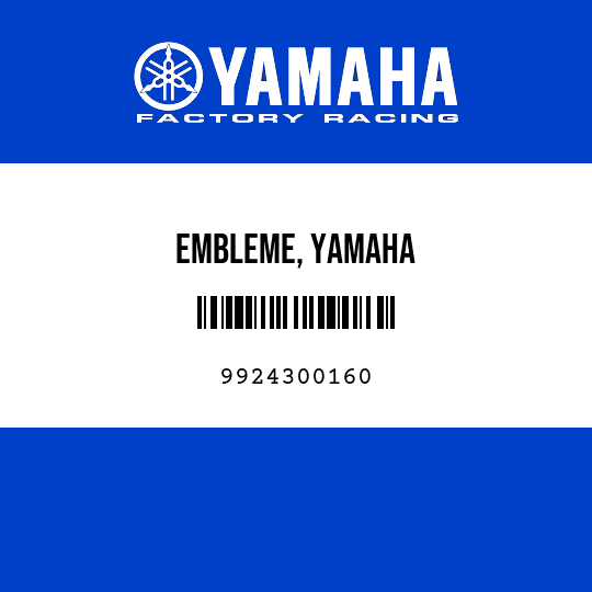 EMBLEME, YAMAHA