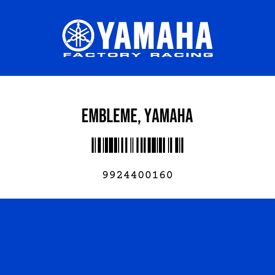 EMBLEME, YAMAHA