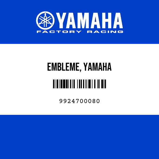 EMBLEME, YAMAHA