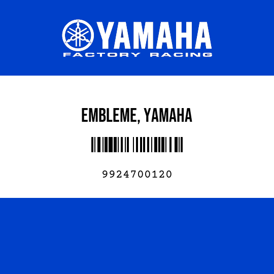 EMBLEME, YAMAHA