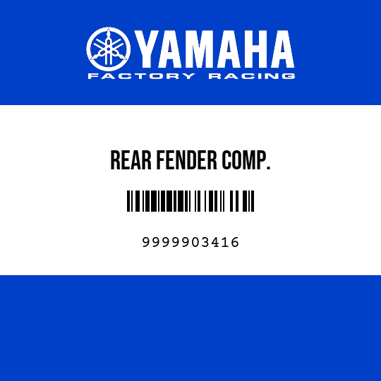 REAR FENDER COMP.
