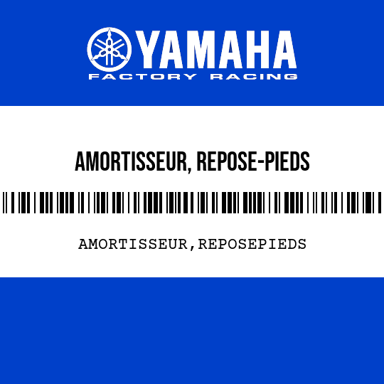 AMORTISSEUR, REPOSE-PIEDS