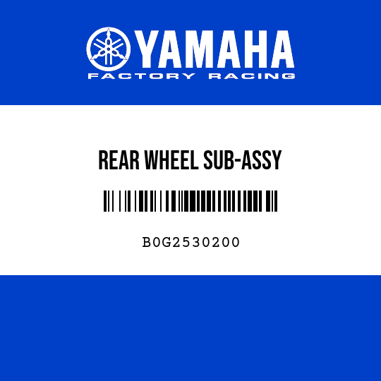 REAR WHEEL SUB-ASSY