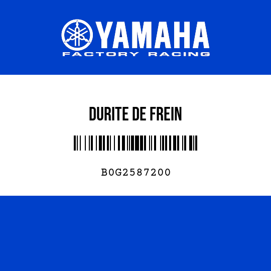 DURITE DE FREIN